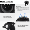 Carbon fiber ski helmet. (High-grade lightweight carbon fiber ski helmet)